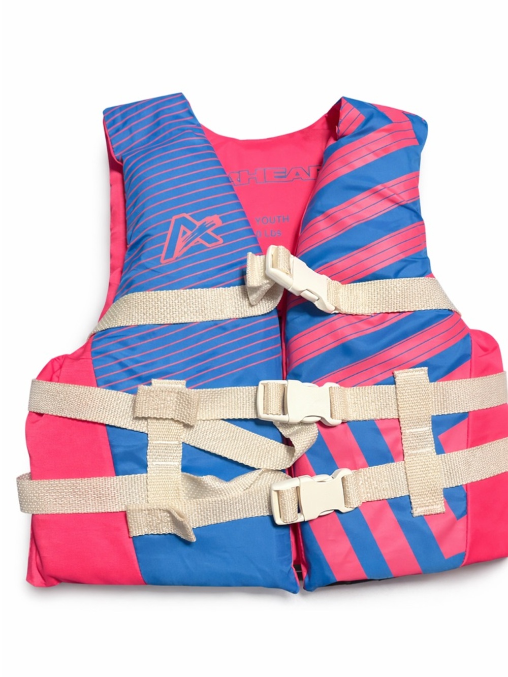 Youth Paddle Life Jacket - Pink & Blue